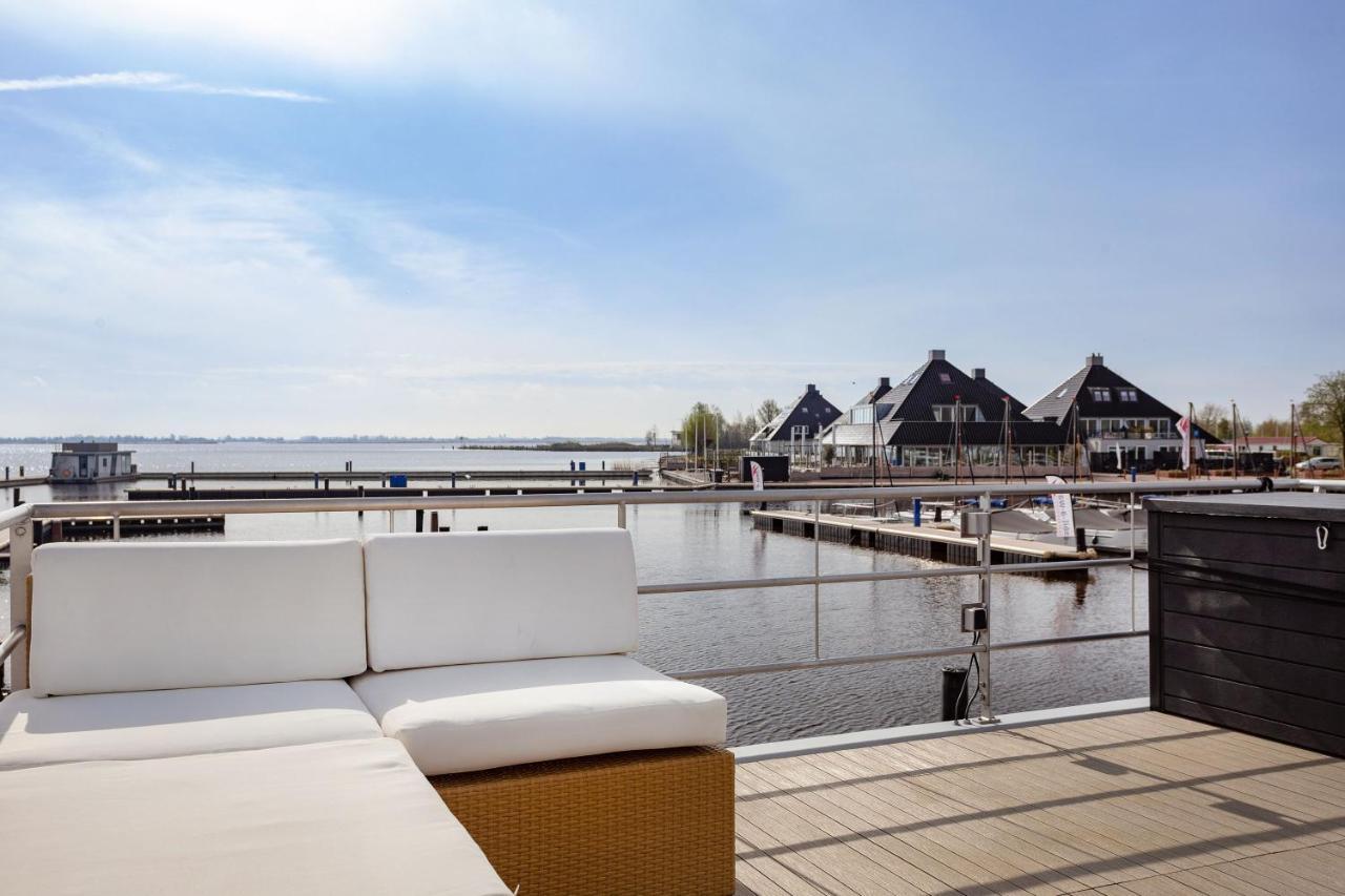 Welcome In - Houseboat Agua Dolce Met Tuin, Paviljoenwei 4, Sneek - Offingawier Zewnętrze zdjęcie