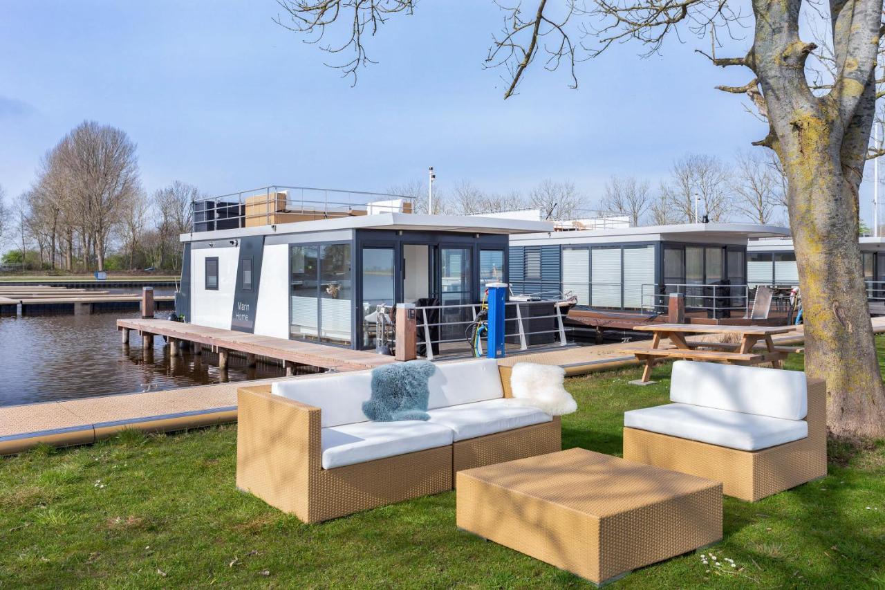 Welcome In - Houseboat Agua Dolce Met Tuin, Paviljoenwei 4, Sneek - Offingawier Zewnętrze zdjęcie